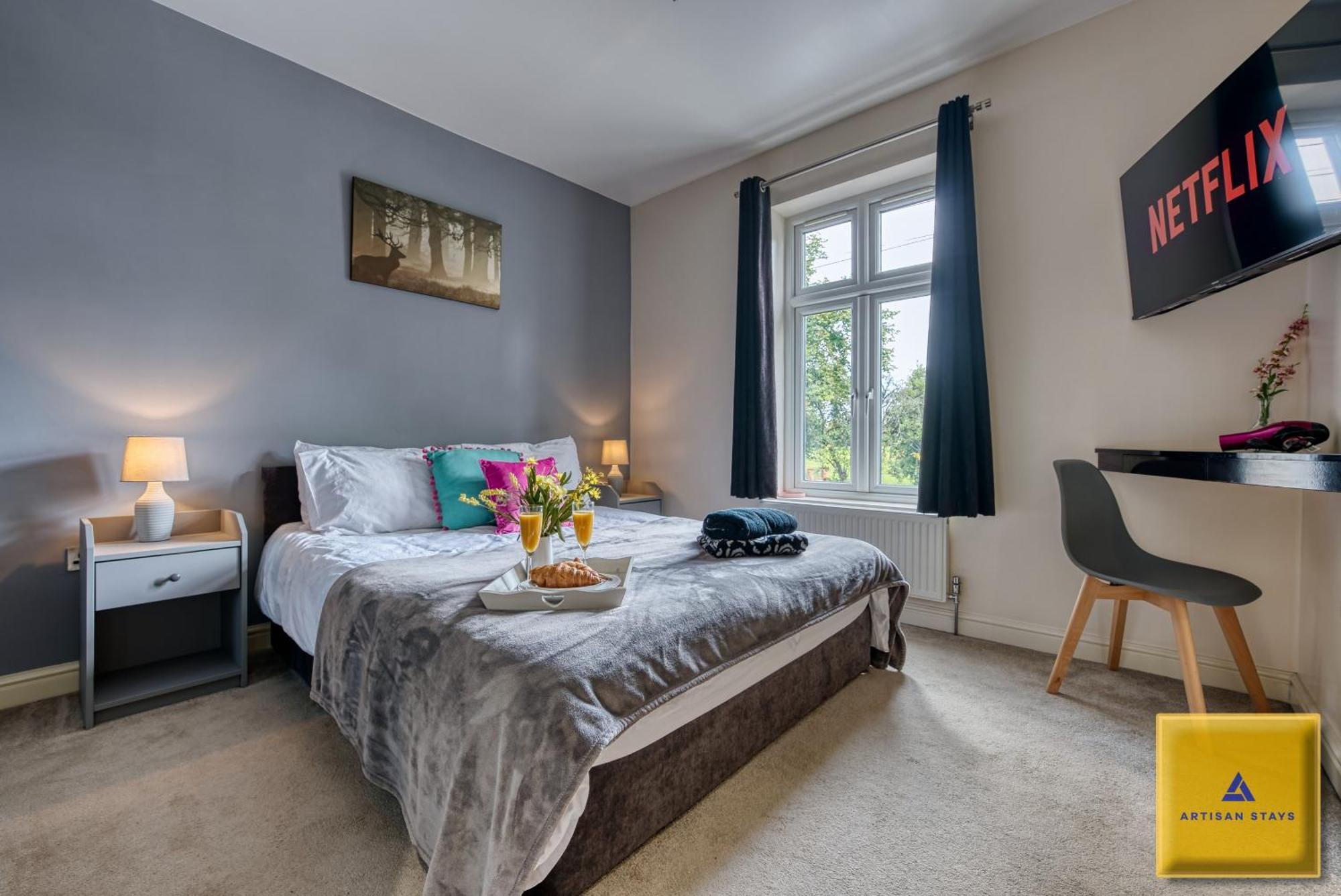 4 Bedroom, 6 Beds, 3 Bathrooms, Near Nec & Birmingham Airport, Business, Contractor And Family Friendly, Free Wi-Fi, Free Parking Coventry Luaran gambar